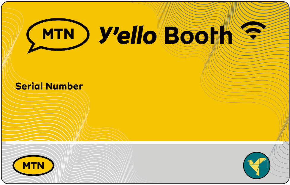 Yello Booth Card